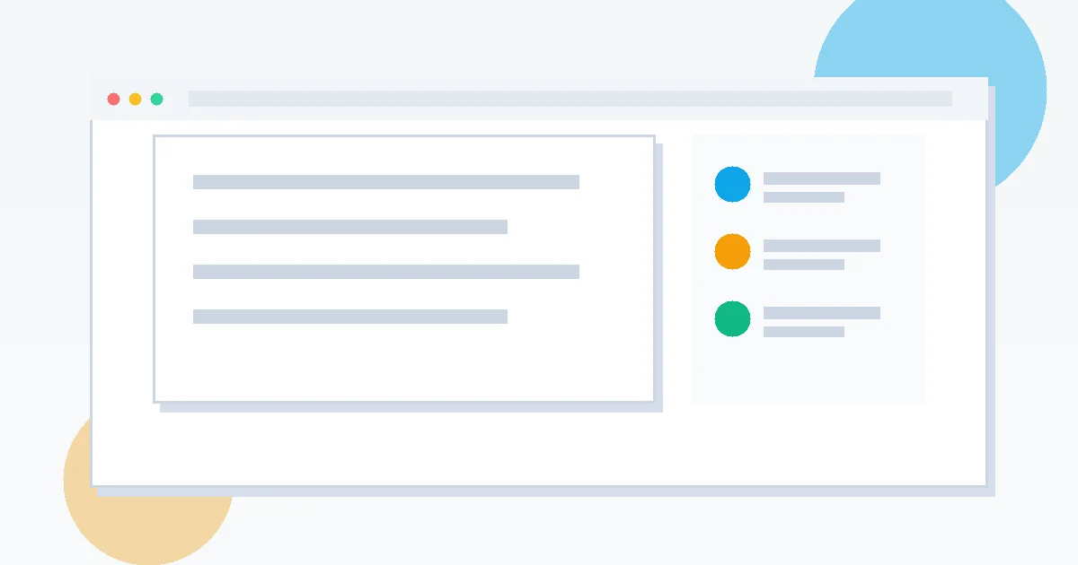 Clean modern web development illustration for choose a wordpress developer who fits your business goals