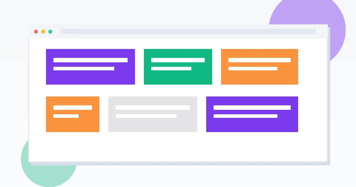 Clean modern web development illustration for professional business website details clients notice
